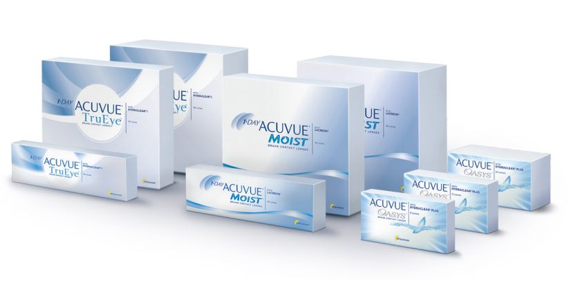 UV BLOCKING ACUVUE RANGE